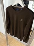 Ny Gant (Small Herr) Lammullströja Stickad herrtröja ull
