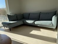 Leon 3 sits soffa med öppen divan vänster