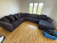 Stor soffa til vardagsrummet 