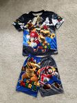 Super Mario set med T-shirt o shorts stl 140/10år helt nytt
