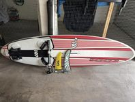 Vindsurfingbräda RRD 107 Z-ride . NeilPryde segel+div