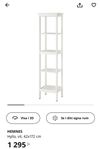 Hemnes Badrumshylla
