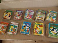 Stor samling Kalle Anka tidningar 1979-1988, 519 tidningar