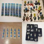 Lego nyckelringar, magneter och klockor