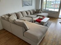 U formad soffa säljes