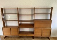 Teak bokhylla 60- tal