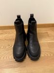 Steve Madden Svarta Boots Storlek 40