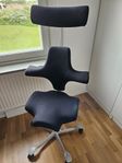 Kontorsstol Arbetsstol Ergonomisk Håg Capisco 8107 Svart