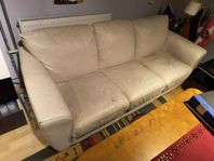 En tre-sits soffa 