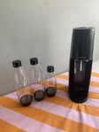 Sodastream med 3 flaskor