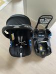 Britax Römer babyskydd med bas