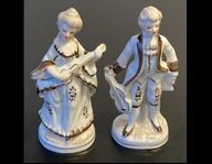 2st äldre figuriner i barock stil