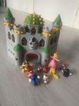 super Mario borg hus med figurer