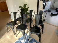 6 stolar Montmartre - vintage svart från Kdesign