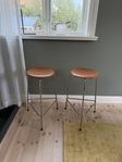 Fritz Hansen High Dot valnöt/krom