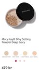 Mary Kay sillky setting powder