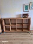 Bokhylla /sideboard på hjul