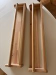 Bokhyllor IKEA Flisat x 2