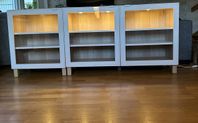 Ikea Bestå Hylla med glasdörrar
