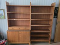 Bokhylla teak 1950-tal