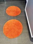 2 runda BADMATTOR 60cm Orange