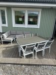 Loungegrupp + Matgrupp (Ev leverans)