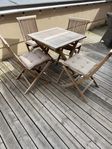 Matgrupp Teak Brafab Turin 