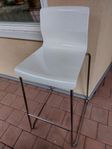 4 Vita bar stolar