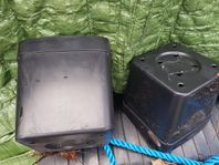 Perennakruka 16 * 16 * 16 odlingskruka plast