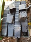 Perennakrukor plastkrukor 9 *9* 10 cm