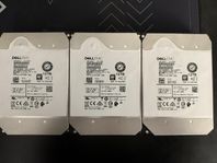 Dell EMC Hårddiskar - 12TB - 3 Stycken