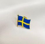 Sverige pin flagga