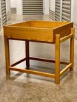 Vintage Ikea blombord - massiv furu