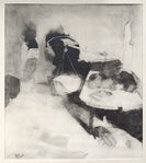 Helene SCHJERFBECK - "Bageriet", original 1945 rotogravyr