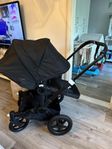 Bugaboo donkey med punkteringsfria däck inköpta Jan-25
