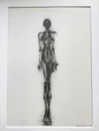 Alberto GIACOMETTI Offset litografi, 1971 / inramad 