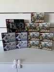 Oöppnade Lego Star Wars set. 