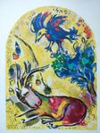 Marc CHAGALL Litografi, 1962 / Éditions André Sauret