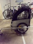 Trekker cykelvagn för 1 barn