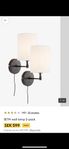 2 Stycken Lampa 