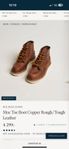 Red Wing Shoes Moc toe copper
