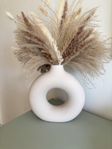 Vase with Pampas