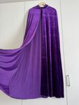 Velvet Cloak Cape - Party & Cosplay Costume - Dark Purple