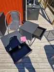 2 Vikhammar svart 40x39 IKEA