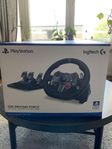 gaming ratt och pedaler Logitec G29 driving force
