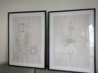 Dekorativa tavlor "Spiritual Signs"  70*50