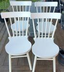 Norraryd vita stolar 4 st