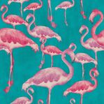 Häftig flamingo-tapet av Arthouse Wallpaper