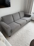  Grå 3-sits soffa