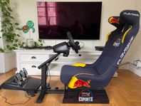 Logitech G920 och Playseat Evolution Pro Red Bull